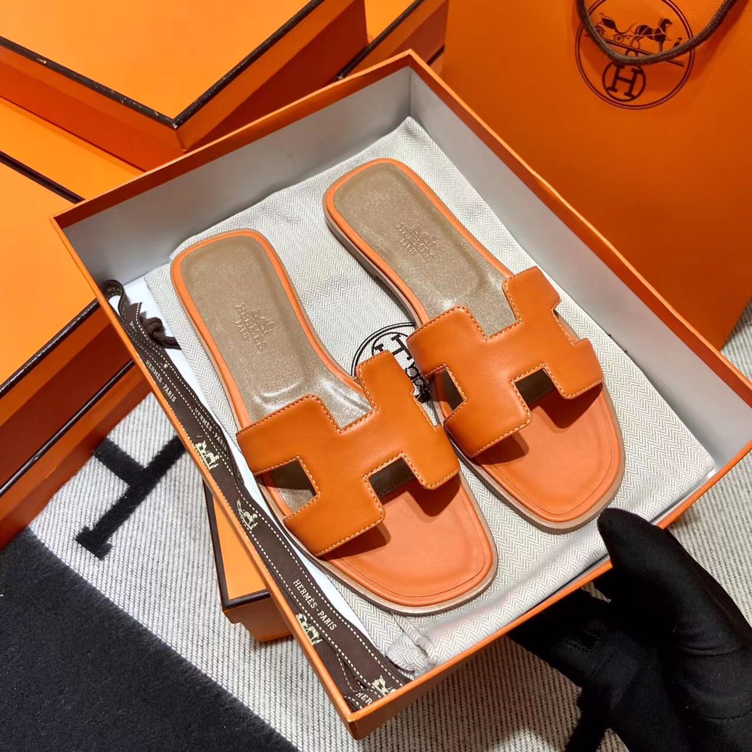 에르메스 올수공 오란 슬리퍼 샌들 스위프트 55